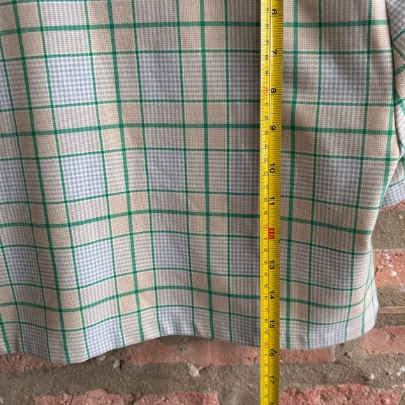 Aritzia Sunday Best Green Plaid Cropped Blazer size s - Picture 5 of 5